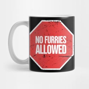 Funny Anthro Furry Fandom Fursuit Con Gift Mug